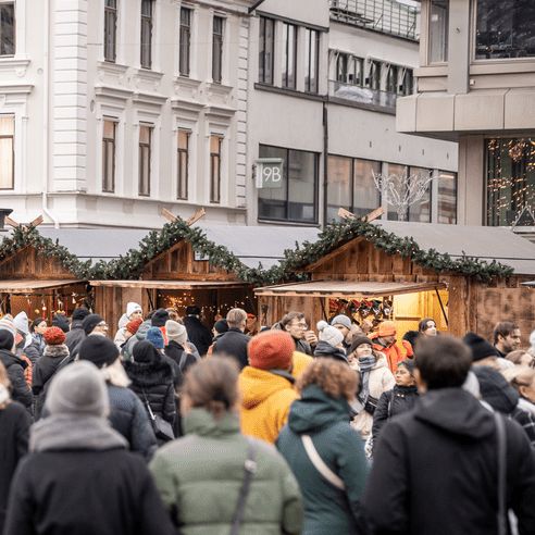 Julmarknad på Gustav Adolfs torg